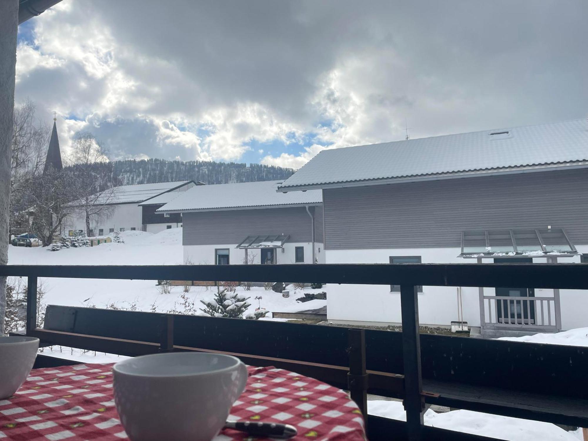 Ferienwohnung Berganemone Oberstaufen Bagian luar foto